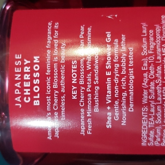 Bath & Body Works Japanese Cherry Blossom Shower Gel 295ml - Picture 4 of 5